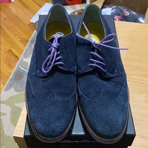 Kenneth Cole Social Ladder Suede Oxford